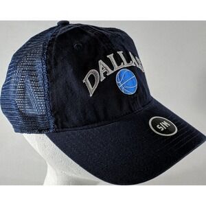 NBA Elevation Fitted S/M Dallas Mavericks‎ Basketball Baseball Hat Cap NEW